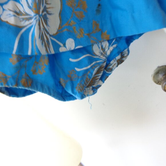 NOS Vtg Hawaiian 60s Paradise Hawaii Smocked Romper Robe Beach Summer Set As Is - Picture 9 of 16